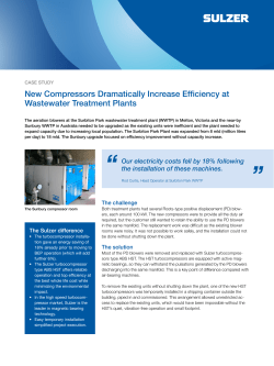 New Compressors Dramatically Increase Efficiency at