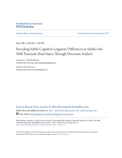 Revealing Subtle Cognitive-Linguistic Differences in