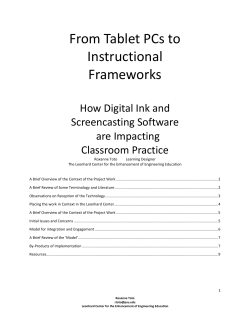 Model for integration and Engagement