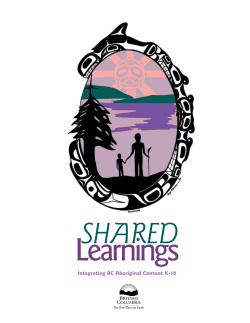 Aboriginal Education in British Columbia