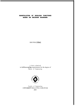 SIM POH CHING A thesis submitted in fulfillment ofthe