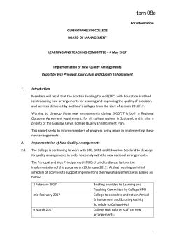 Item 08e - Glasgow Kelvin College