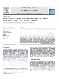 Energy response of the new EBT2 radiochromic film to x