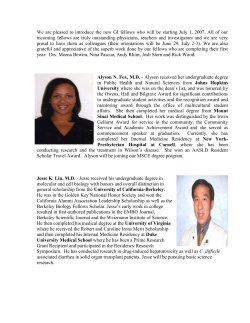 February 22, 2003 - Perelman School of Medicine at the University