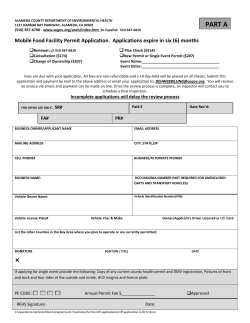 PART A - Alameda County