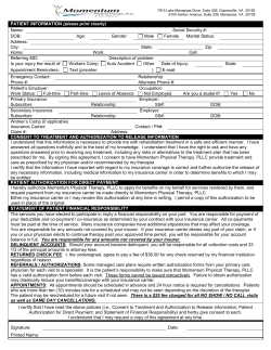 chantilly physical therapy, llc