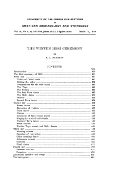 the wintun hesi ceremony - University of California, Berkeley