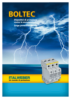 Dispositivi di protezione contro le sovratensioni Surge