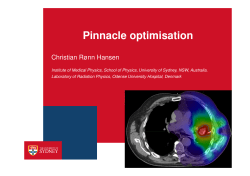 Pinnacle optimisation