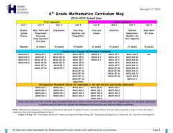 Unit 1 - Henry County Schools