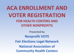 hosting a candidate forum