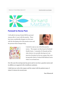 Torkard Matters March 2017