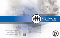 Life Insurance Buyer`s Guide