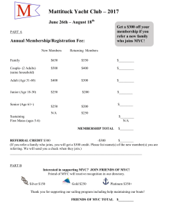 Mattituck Yacht Club &ndash; 2017