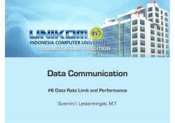 6. Data Rate Limit and Performance