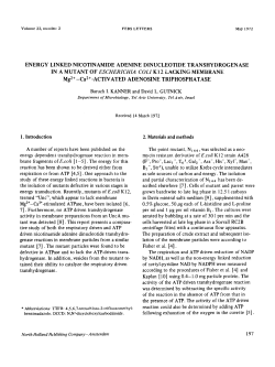 ENERGY LINKED NICOTINAMIDE ADENINE