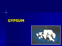 GYPSUM