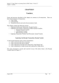 Cash Payment Voucher