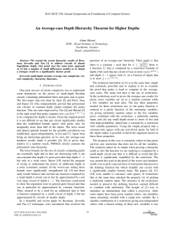 An Average-Case Depth Hierarchy Theorem for Higher Depth