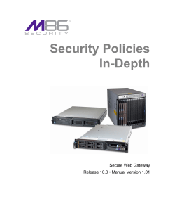 Security Policies In