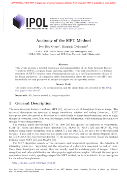 Anatomy of the SIFT Method