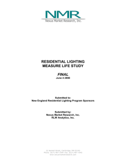 Measure Life Analyses - Energize Connecticut