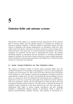 5 Emission fields and antenna systems