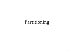 partitions