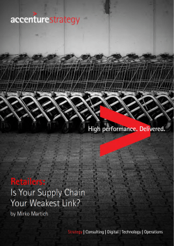 Strengthening the link