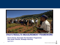 Portfolio Performance Review Seminar 2009