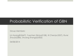 Probabilistic Verification of GBN
