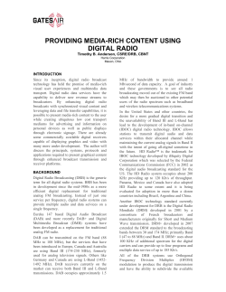 providing media-rich content using digital radio