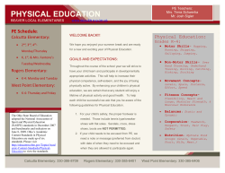 Physical Education - Beaver Local Schools