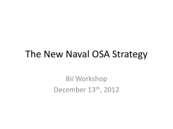 project overview presentation