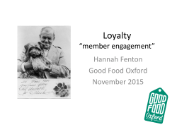 presentation - (CAG) Oxfordshire