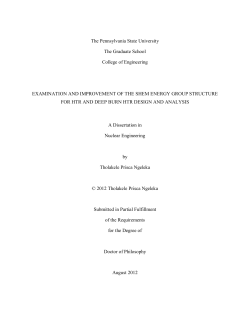 examination and improvement of the shem energy group