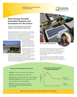 Moonier Solar Case Study - Southern California Edison