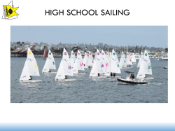 a Team - Interscholastic Sailing Association