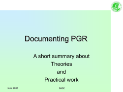 Accession Collecting