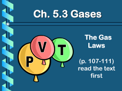 II. The Gas Laws