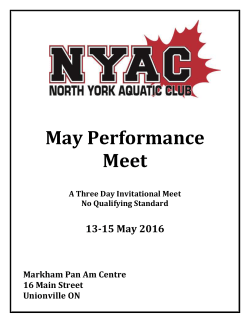 north york - Uxbridge Swim Club
