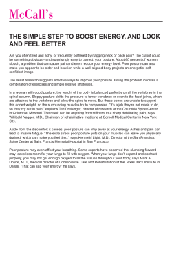 the simple step to boost energy, and look and feel better