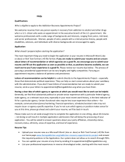 Frequently Asked Questions (FAQs)