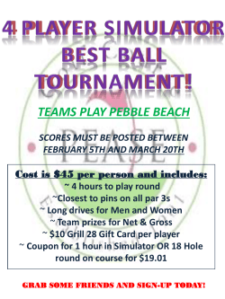 teams play pebble beach