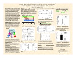 endoplasmic reticulum stress increases glucose production in vivo