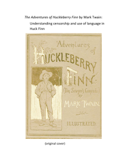 The Adventures of Huckleberry Finn