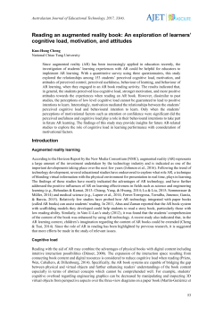 Reading an augmented reality book