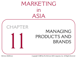 The Product Life Cycle LO1