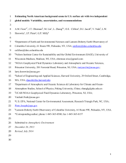 Estimating North American background ozone in U.S. surface air