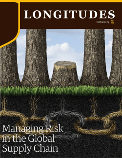 Managing Risk in the Global Supply Chain